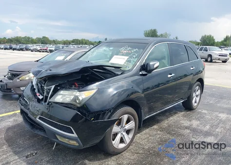 2012 Acura Mdx Technology Package from USA, damaged, VIN 2HNYD2H33CH544522